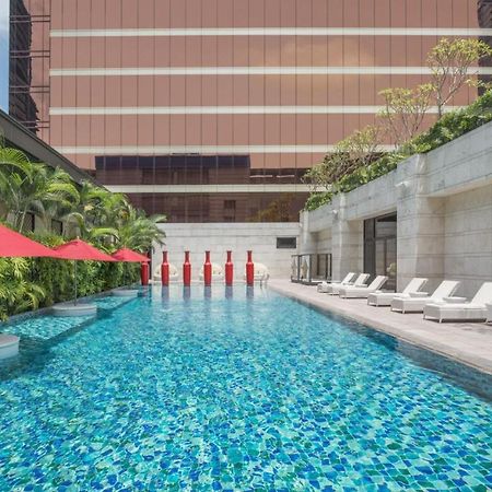 The Lin Hotel Тайчжун Екстер'єр фото The pool at the hotel